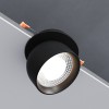 Светильник встраиваемый светодиодный Uno 8W 4000K черный 25092/LED Elektrostandard