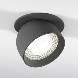 Светильник встраиваемый светодиодный Uno 8W 4000K графит 25092/LED Elektrostandard