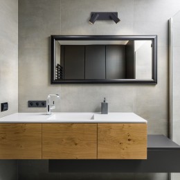 Светодиодный настенный светильник с поворотными плафонами 20066/2 LED черный/золото Eurosvet