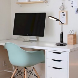 Светодиодная настольная лампа 80503/1 черный Eurosvet