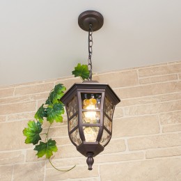 Dorado H кофейное золото уличный подвесной светильник IP44 GL 1013H Elektrostandard