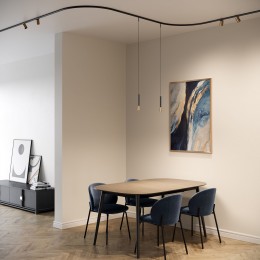 Mini Magnetic Шинопровод накладной Round черный Ø900 мм 85167/00 Elektrostandard