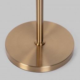 Напольный светильник с тканевым абажуром 01156/1 латунь Eurosvet