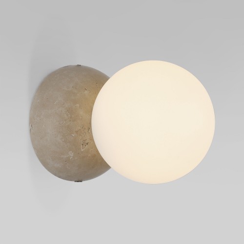 Настенный светильник из травертина 303051 травертин Eurosvet