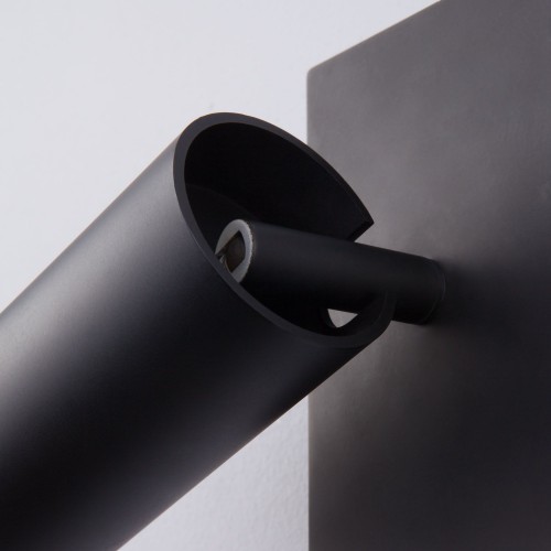 Настенный светодиодный светильник с поворотным плафоном 20066/1 LED черный/золото Eurosvet