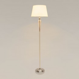 Настольный светильник с тканевым абажуром 01105/1 белый Bogate's