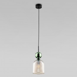 Подвесной светильник со стеклянным плафоном 11146  Sophia Green Cognac TK Lighting