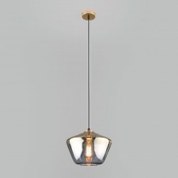 Подвесной светильник со стеклянным плафоном 50199/1 золото Eurosvet