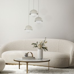 Подвесной светильник со стеклянными плафонами 10206 Bono TK Lighting