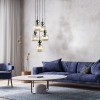 Подвесной светильник со стеклянными плафонами 11149 Sophia Green Cognac TK Lighting