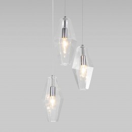 Подвесной светильник со стеклянными плафонами 50236/3 Eurosvet