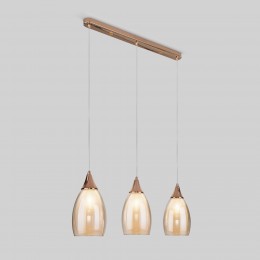 Подвесной светильник со стеклянными плафонами 50285/3 золото Eurosvet