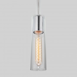 Подвесной светильник в стиле лофт 50226/1 прозрачный Eurosvet