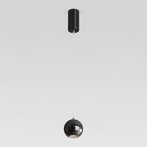 Подвесной светодиодный светильник Giro 7W 4200K черный жемчуг 50215/1 LED Elektrostandard