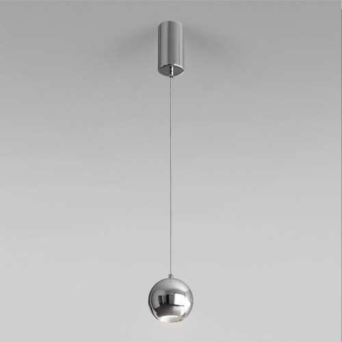 Подвесной светодиодный светильник Giro 7W 4200K хром 50215/1 LED Elektrostandard