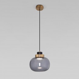 Подвесной светодиодный светильник в стиле лофт 50241/1 LED дымчатый Eurosvet