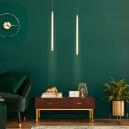 Подвесной светодиодный светильник в стиле минимализм 50189/1 LED матовое золото Eurosvet