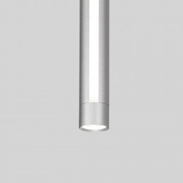 Подвесной светодиодный светильник в стиле минимализм 50189/1 LED серебро Eurosvet