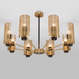 Потолочная люстра в стиле лофт 70139/8 латунь Eurosvet