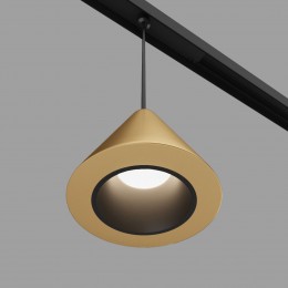 Slim Magnetic Трековый светильник 5W 4200K Event латунь 85039/01 Elektrostandard
