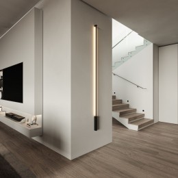 Светильник настенный светодиодный Alto LED 4000K черный 40134/LED Elektrostandard