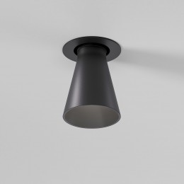 Светильник встраиваемый светодиодный Bell 8W 4000K черный 25097/LED Elektrostandard