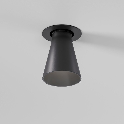 Светильник встраиваемый светодиодный Bell 8W 4000K черный 25097/LED Elektrostandard