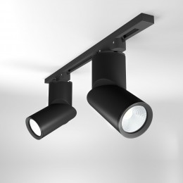 Трековый светодиодный светильник для однофазного шинопровода Corner Черный 15W 4200K LTB33 Elektrostandard