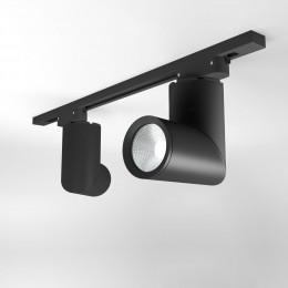 Трековый светодиодный светильник для однофазного шинопровода Corner Черный 15W 4200K LTB33 Elektrostandard