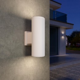 Уличный настенный светильник Strict IP54 1403 TECHNO песочно-белый Elektrostandard