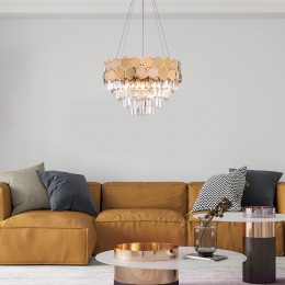 Умный подвесной светильник 10124/5 золото Eurosvet