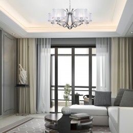 Умный подвесной светильник 60124/6 хром Eurosvet