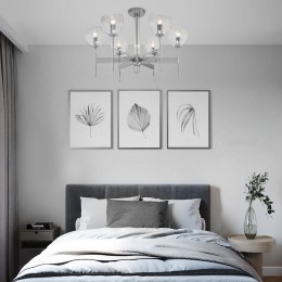 Умный потолочный светильник 60130/6 хром Smart Eurosvet