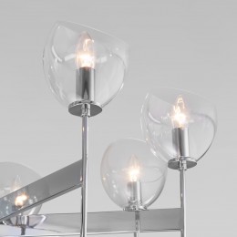 Умный потолочный светильник 60130/8 хром Smart Eurosvet