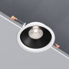 Встраиваемый светодиодный светильник 6W 4200K белый/чёрный 25083/LED Elektrostandard