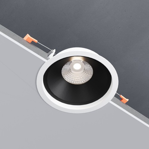 Встраиваемый светодиодный светильник 6W 4200K белый/чёрный 25083/LED Elektrostandard