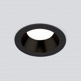 Встраиваемый светодиодный светильник  7W 4200K чёрный 25082/LED Elektrostandard
