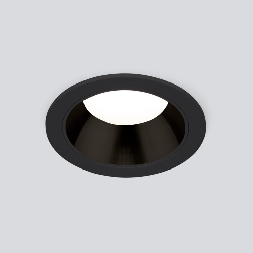 Встраиваемый светодиодный светильник  7W 4200K чёрный 25082/LED Elektrostandard