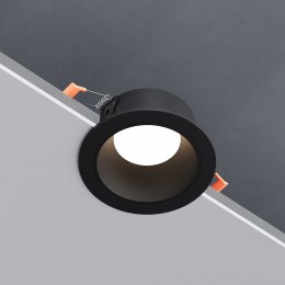 Встраиваемый светодиодный светильник  7W 4200K чёрный 25082/LED Elektrostandard