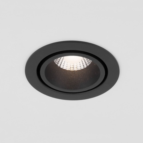 Встраиваемый светодиодный светильник Nulla 7W 3000K черный 15267/LED Elektrostandard
