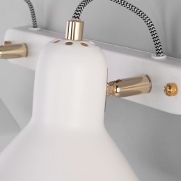 Настенный светильник 20083/2 белый / золото Eurosvet