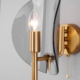 Настенный светильник 60135/1 латунь Eurosvet