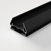 Basic System Алюминиевый профиль для монтажа в натяжной потолок однофазного шинопровода черный 2м 85234/00 Elektrostandard