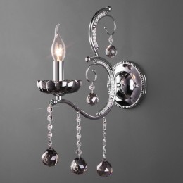 Бра с хрусталем 10107/1 хром Eurosvet