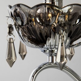 Классическое хрустальное бра 10103/1 хром Eurosvet