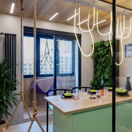 Линейный светодиодный встраиваемый светильник 53см 10Вт 3000К матовое серебро 101-300-53 Elektrostandard Pro