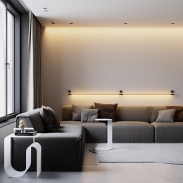 Module System Декоративная гибкая стойка без питания черный 85193/00 Elektrostandard