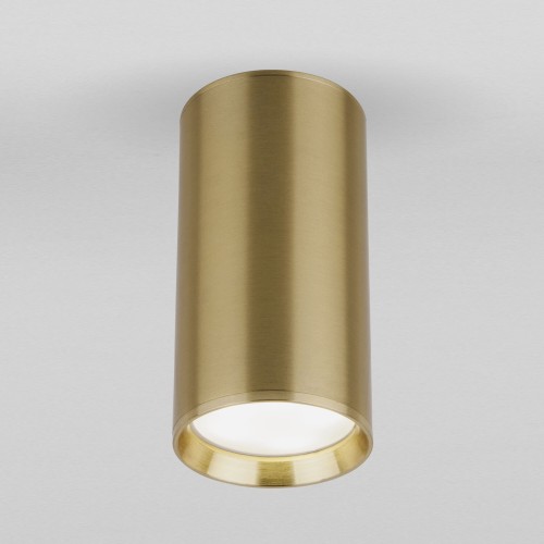 Накладной акцентный светильник DLN101 GU10 бронза Elektrostandard