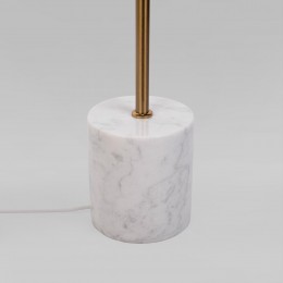 Напольный светильник с мраморным основанием 01158/2 латунь Eurosvet