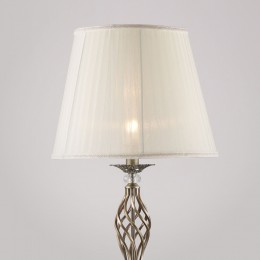 Напольный светильник с тканевым абажуром 01003/1 античная бронза Eurosvet